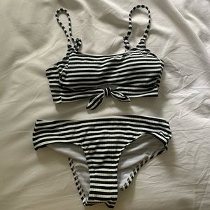 new xhilaration swim suit / matching top&bottom